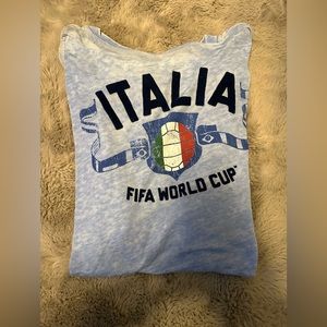 ITALIA WORLD CUP FIFA XL SUPER SOFT XL SHORT SLEEVE T